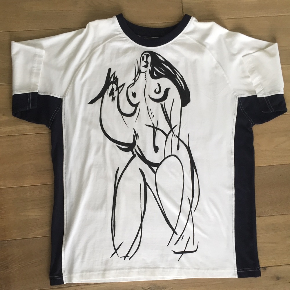 Lady With A Bird T-Shirt
